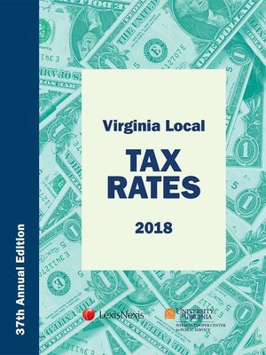 cover image of Virginia Local Tax Rates